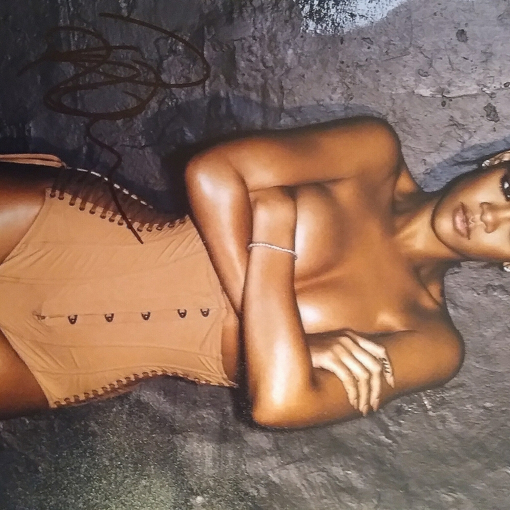 Autographed photos by Rihanna